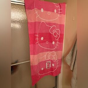 Hello Kitty Pink Beach/Bath Towel-NWT!